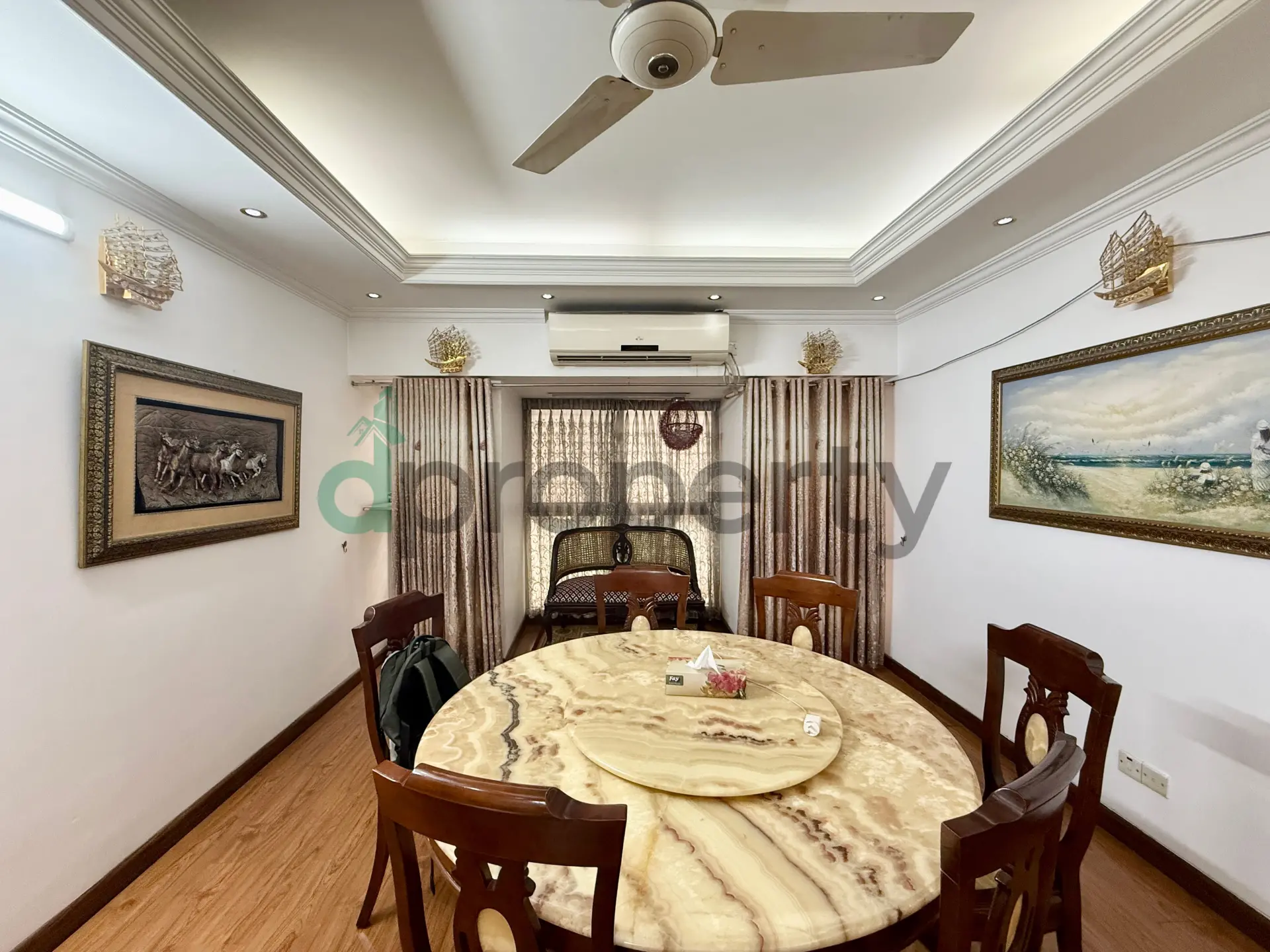 2300 SFT Luxurious Fully Furnished South Face Apartment 3rd Floor for Rent at Bashundhara R/A
