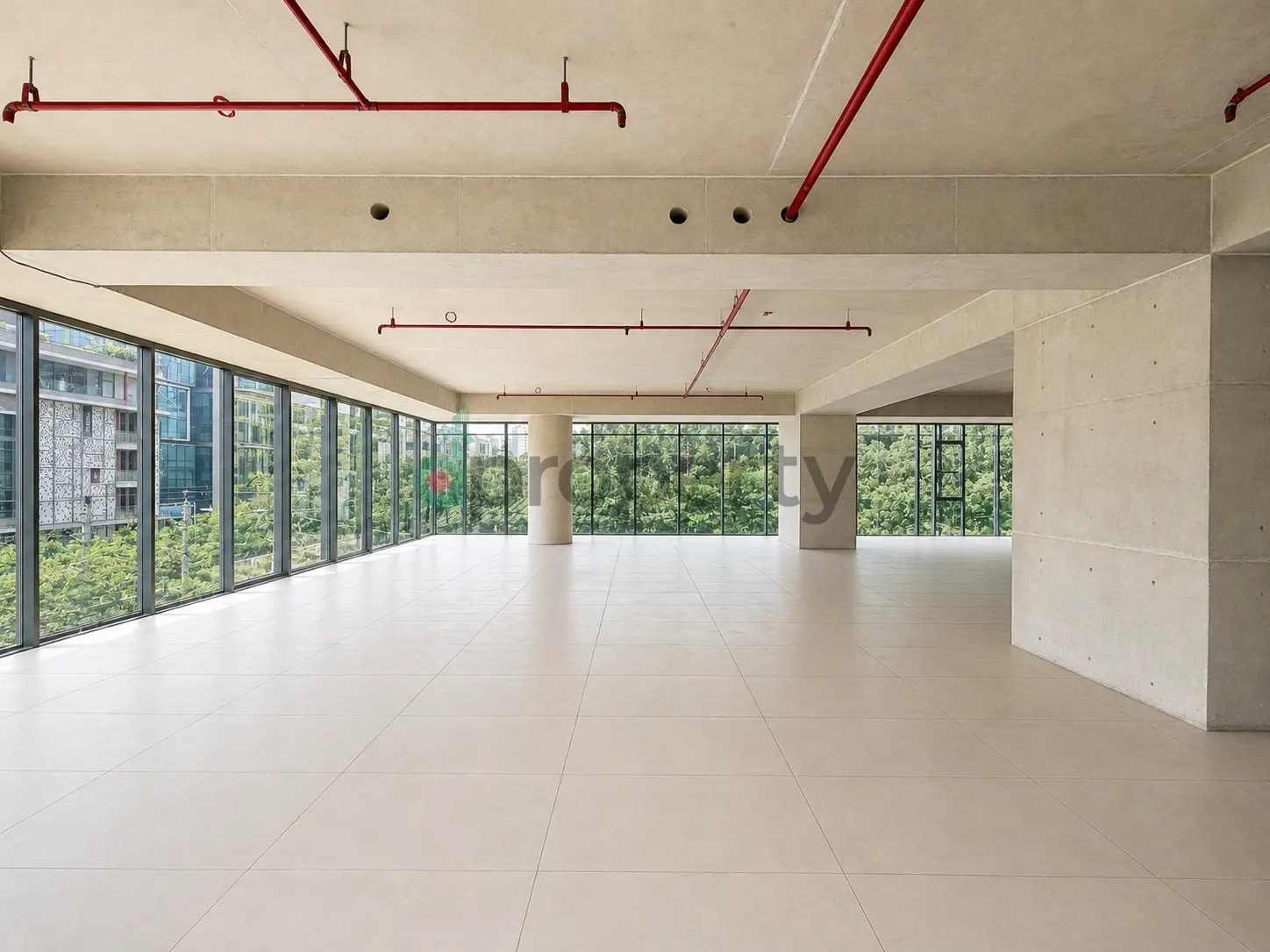 🏢 10,800 SFT Brand-New Commercial Space for Rent in Gulshan 2nd Floor - Gallery Image