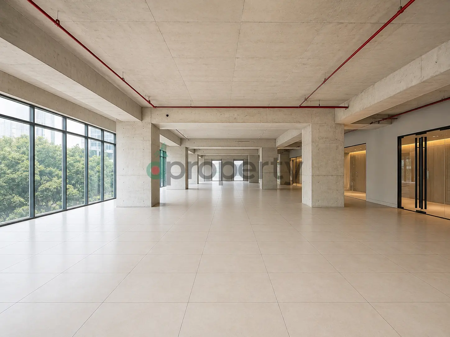 🏢 10,800 SFT Brand-New Commercial Space for Rent in Gulshan 2nd Floor - Gallery Image