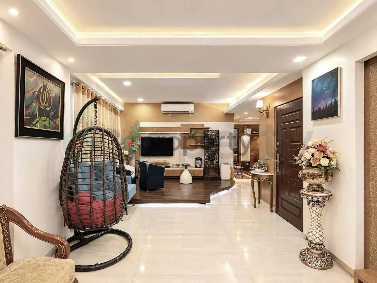 🏡 3101 SFT Luxury Fully Furnished South Face Apartment 4th floor for Sale | Bashundhara R/A D Block - Residential in Bashundhara R/A