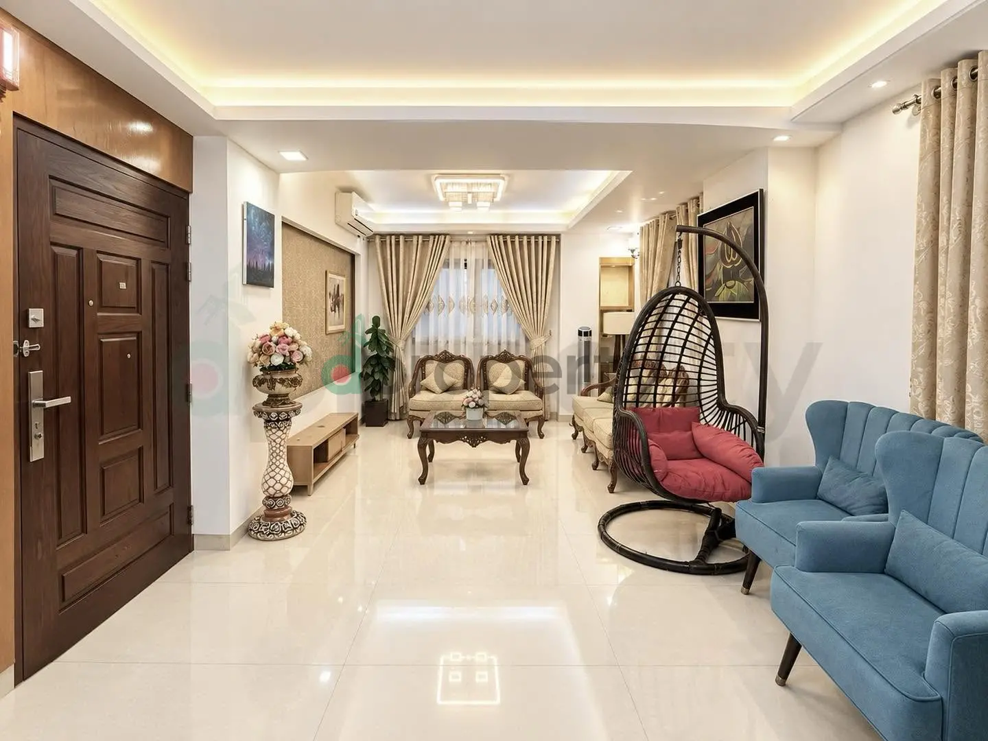🏡 3101 SFT Luxury Fully Furnished South Face Apartment 4th floor for Sale | Bashundhara R/A D Block - Residential in Bashundhara R/A